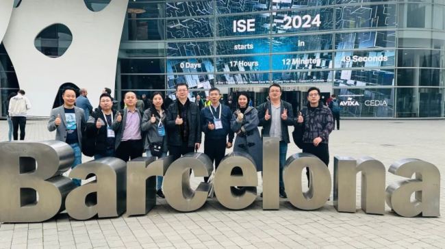 开年首秀 | 今年会官网显示璀璨亮相 ISE2024